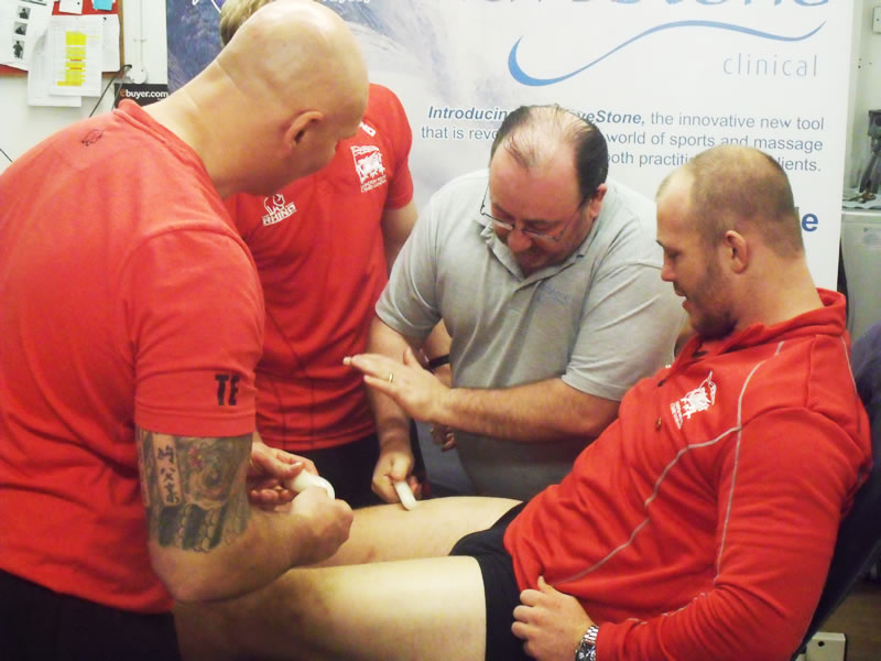 Rugby massage